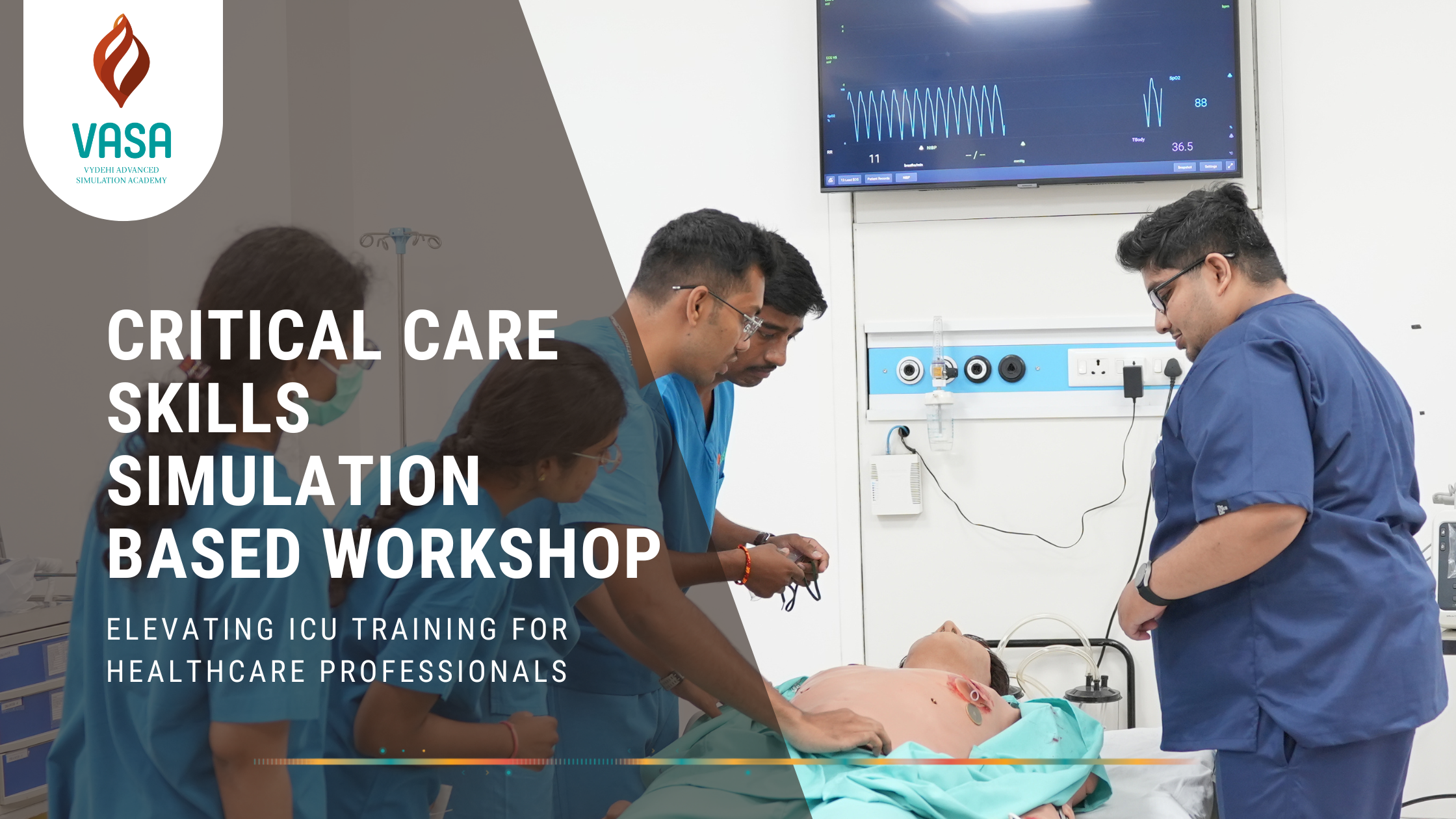 Critical Care Skills Simulation-based Workshop: Elevating ICU Training for Healthcare Professionals